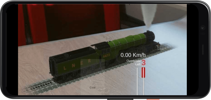 AR train model
